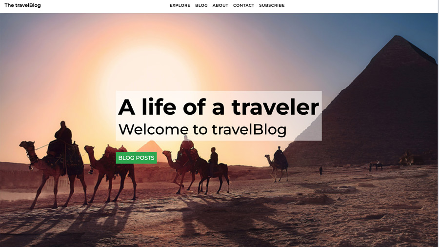 Travel Blog